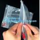 bag with plastic zipper and slider OEM orders are welcome, slider zip frosted