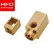 Brass Lathe Accuracy 0.005mm CNC Turned Components For Automation