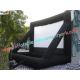 Commercial Portable 0.55mm PVC Tarpaulin Inflatable Projection Screen For Outdoor