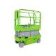 Max.Lifting 13ft 4m electric small Scissor Lift with load capacity 240kg