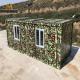 20ft Prefabricated Portable Cabins Fast Assembly Army Camp
