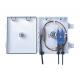 Durable Wall Mount Termination Box , 2/4/6 Cores Fiber Optic Termination Cabinet