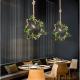 Simulation Green Plant Pendant Lamps Creative Modern Simple Plant Hanging Light(WH-VP-147)