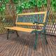 China garden beach chair outdoor park chair wood long chair park beachBTC-008