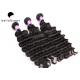 Virgin Mongolian Deep Wave Halo Double Wefted Hair Extensions 8-30 Length