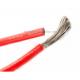 4 AWG Silicone Rubber Cable 600V 5000 Shares / 0.08mm Red Black Tinned Copper Wire