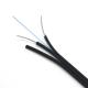 Self Supporting FTTH Fiber Drop Cable Outdoor Steel Messenger Wire FRP G657 2 4 1 Core