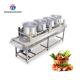 350KG Stainless steel fruit and vegetable processing air drying machine group production line