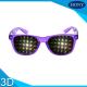 PVC Materials thicker lens 3D Diffraction Glasses For Party / 3d firework glasses