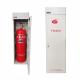 Red 90L Automatic FM200 Cabinet Fire Extinguishing System Manufacturer Over 12-years