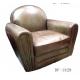DF-1829 Wooden sofa,hotel sofa,lounge chair,Leather sofa