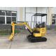 3000mm Digging Depth Mini Excavator Machine With Widely Turning / One FM25