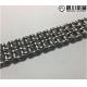 Silver 25H Stainless Conveyor Chain With 6.35mm Pitch