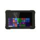 8500 MAh Battery Rugged Tablet With Barcode Scanner And Dual Band WIFI