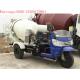 china high quality 3 wheel 28-32hp 2m3 concrete mixer trucks