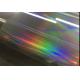 PET Multiple Extrusion Strong Tough Transparent Rainbow Film