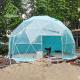 Customized Size Colorful Dining Geodesic Dome Tent 13m Diameter