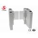 Fast Speed Pedestrian Swing Gate 0.4S-1.0S TCP / IP RS485 Communication