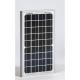 SolarverTech Black Monocrystalline PV Panels , Waterproof Monocrystalline Solar Plate
