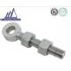 Mild Steel Adjustable Gate Eye Bolts M1-M6 Size With ISO9001 Approved
