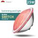 RGBW Switch Stainless Steel Pool Lights 2860ma Waterproof AC12V