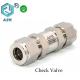 3000 Psi Air Compressor Check Valve One Way For Water Oil Gas Ferrule OD Threaded