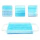 Hypoallergenic 3 Ply Non Woven Face Mask High Filtration Capacity Breathable