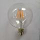 Energy Saving 7-Watt LED Filament global Light Bulb - Dimmable - Soft White 2700K