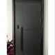Front Iron Steel Fire Door With Window Main Security Steel Gate For House