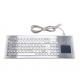 304 Stainless Steel Industrial Computer Keyboard Waterproof Dustproof Explosionproof