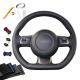 Maroon Nappa Leather Steering Wheel Cover for Audi A3 8P S3 R8 TT TTS TT RS 2008-2015
