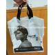 Promotional Plastic Handle Bag With Logo , Printed PE Packaging Tote Bag