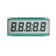 Monochrome Lcd Segment Display HTN LCD Display Module With White LED Backlight