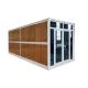 Foldable Farmhouse Design Prefab Office Container Homes with Sandwich Panel Wall