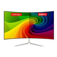 Frameless Curved Gaming Computer Monitor , FHD Curved LED Desktop Monitor