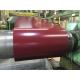 PE / SMP / HDP / PVDF Color Coated Steel Coil Manufacturers High Strength