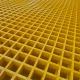 Electroplating Plant Walkway Use 38*38*30mm FRP Grating Customized Size And Color