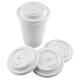 Takeaway Cup Cover Lids Natural Sugarcane Pulp Hot Single Layer Paper Cup Lid