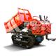 Strong Grip And Climbing Ability With Steel Rubber Tracks Crawler Dumper Truck