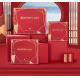 Square Cosmetic Gift Boxes Customized Cosmetic Surprise Pack ISO9001