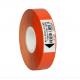 16*80  Orange Leather Print Ribbon / Leather Belt / Measurer Ribbon