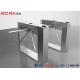 Half Height Tripod Turnstile Gate Indoor / Outdoor Automatic RFID LED Ditector