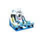 Ice And Snow Animals Themed 8x8x5.7m commercial inflatable slide
