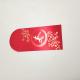 Western Style Red Card Angbao Chinese Red Money Envelope For Wedding