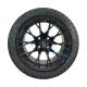 Wholesale Glossy Black 14 inch Rims with DOT Approve Tire for Golf Carts
