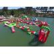 build a water park cheap inflatable water park inflatable commercial water park portable water park water games park