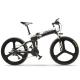 Womens Lankeleisi Electric Mountain Bike 400W 27 Speed Motor 10AH Panasonic