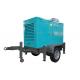 Mobile Trailer Lovol Electrical 38kva Power Genset With Wheel , Cummins Portable Generators