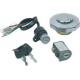 Motorcycle Electrical Components aluminium alloy Lock Set JH70