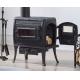 American Style Wood Burning Real Fire Fireplace European Style Retro Cast Iron Wood Burning Heater Household Heater